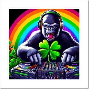 St Patricks Day Saint Paddys Patty's Day Irish Ireland Dj Posters and Art